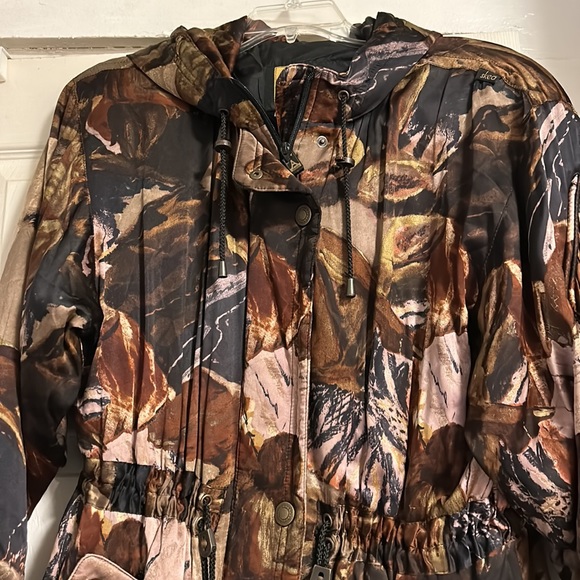 SKEA  PARIS/VAIL JACKET VERY BEAUTIFUL AND EXCELLENT CONDITION PURE SILK 100/100 - Picture 3 of 14